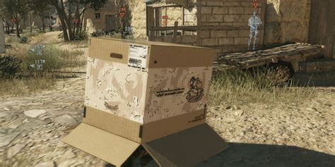 metal gear solid cardboard box gif|metal gear phantom pain weapons.